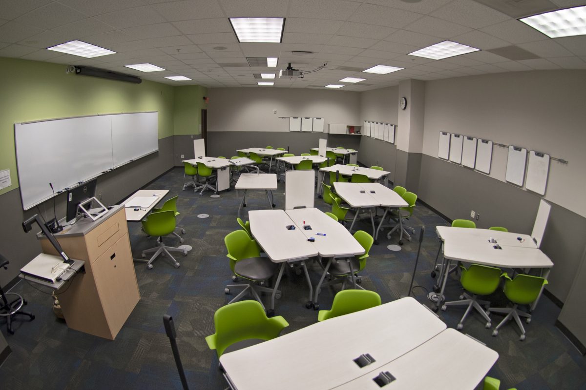 College of Health and Human Services (CHHS) 122 Active Learning Classroom