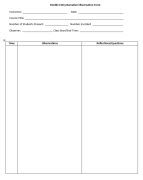 Double Entry Narrative Form