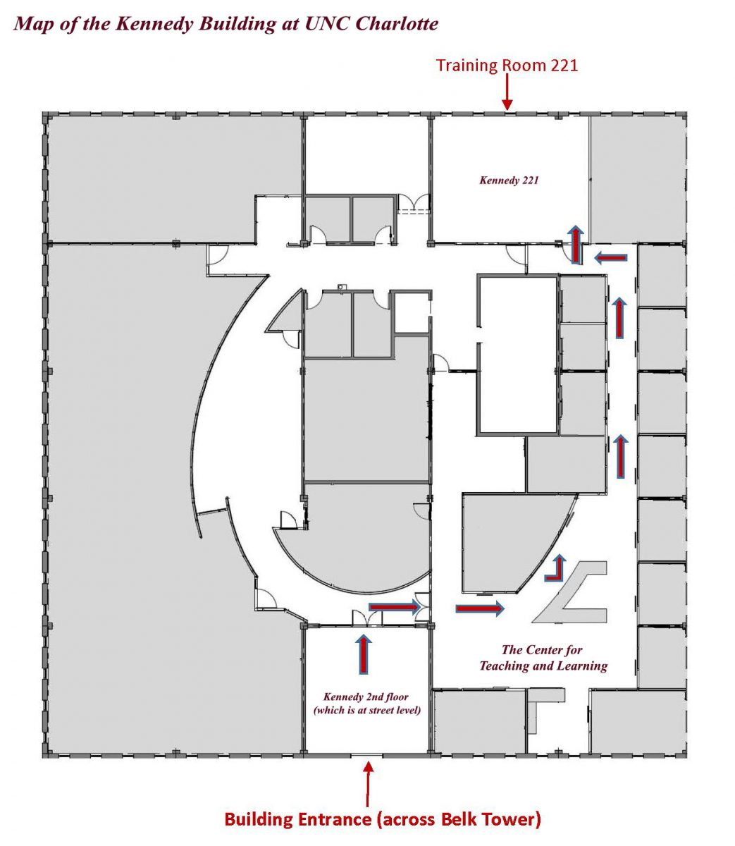 Kennedy map of CTL Training Room