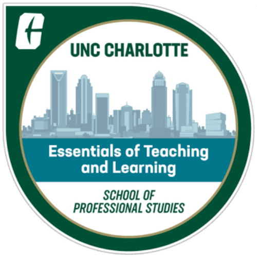 Essentials of Teaching and Learning Cert