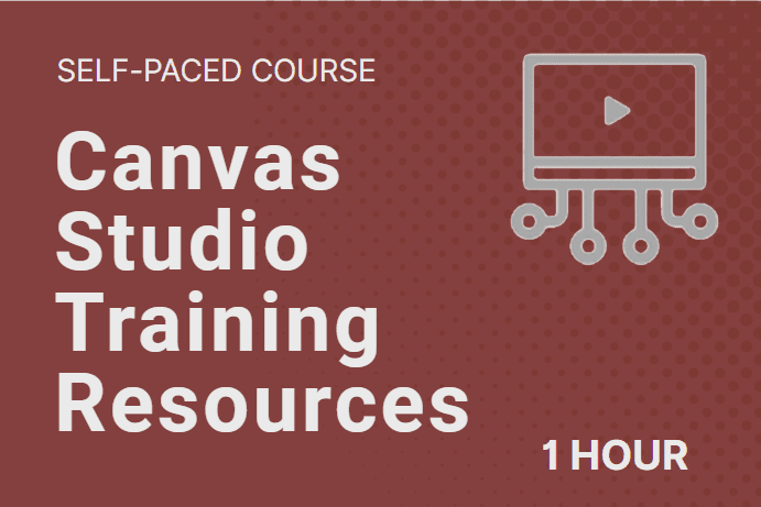 Canvas Studio Training Resources