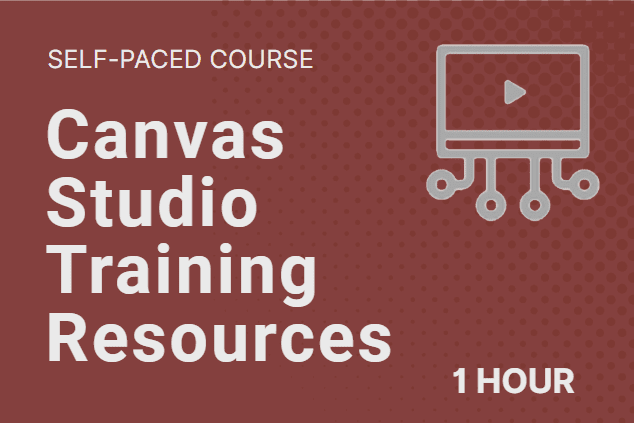 Canvas Studio Training Resources