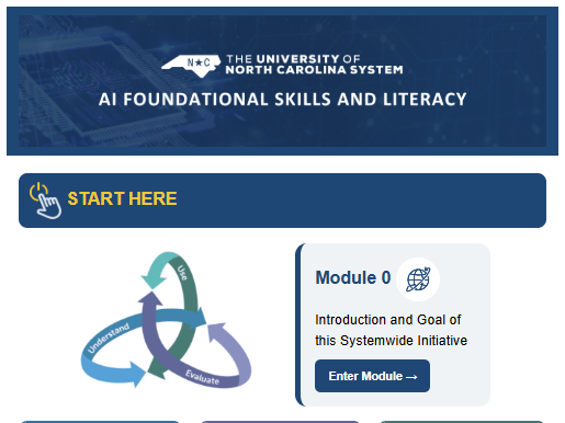 UNC System Foundational AI Skills for student thumbnail